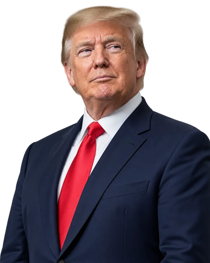 Portrait of Donald Trump